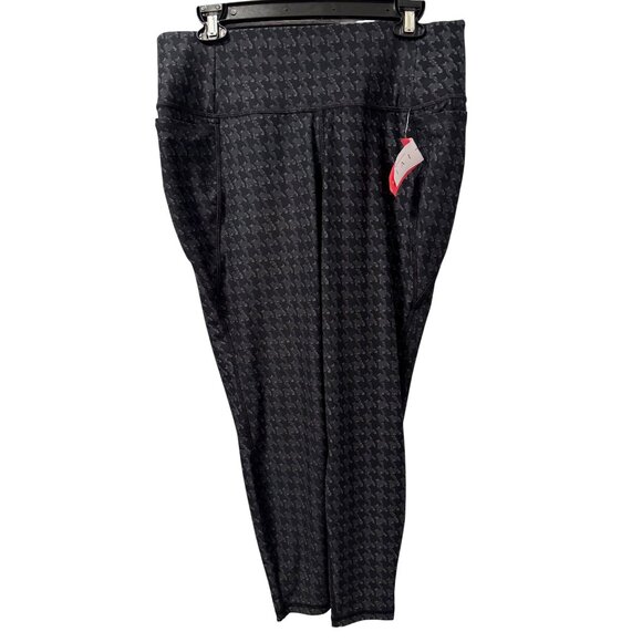 LIVI Lane Bryant Leggings Size 14/16W Active High-Rise Leggings Black Houndstoot - Picture 1 of 12